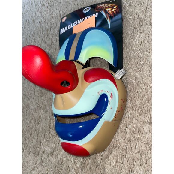 tots Halloween 1978 Young Michael Myers Clown Mask FLAWS New - Picture 3 of 4